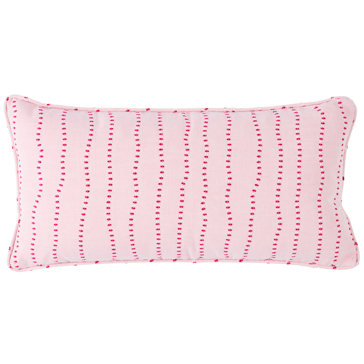 Elodie Embroidery Pillow | Rose