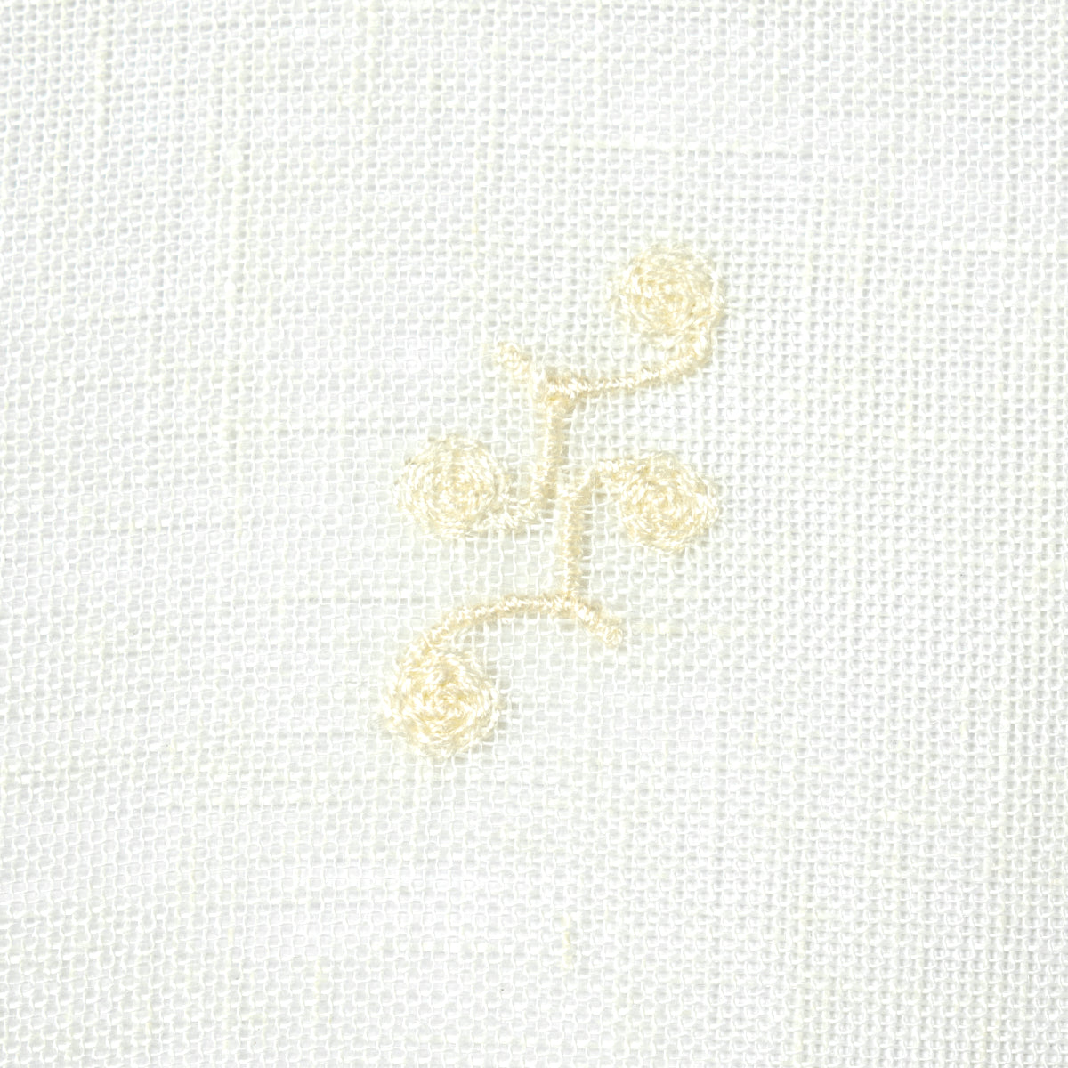 VALE EMBROIDERED SHEER | IVORY