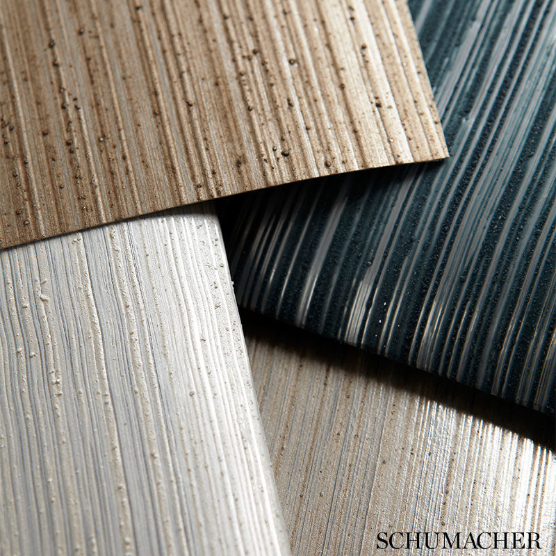 METALLIC STRIE | SILVERED TAUPE