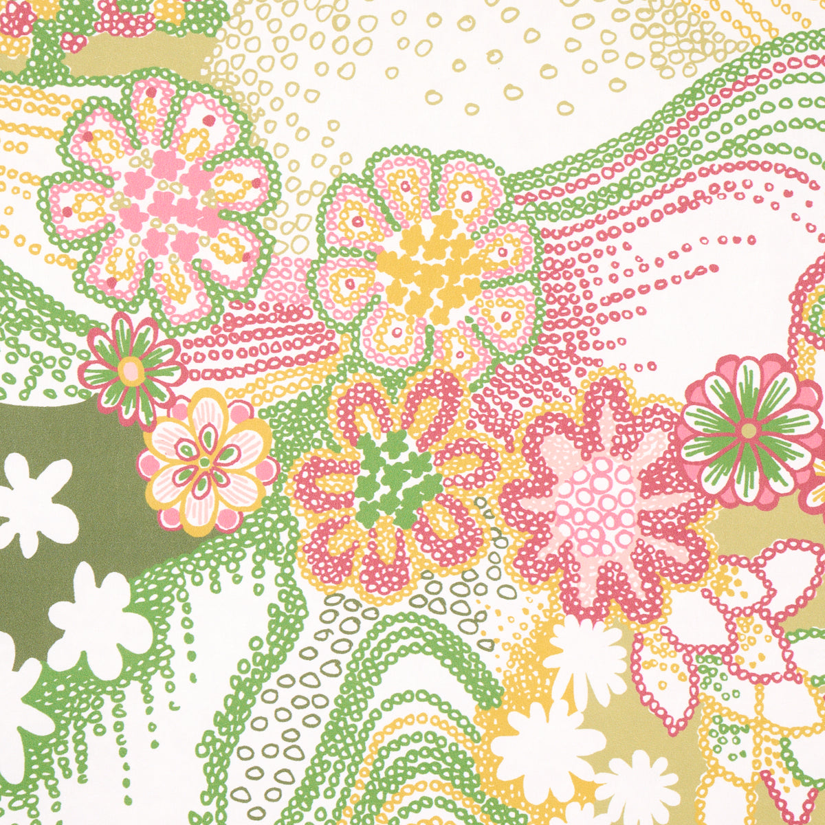 DAISY CHAIN | GREEN AND PINK