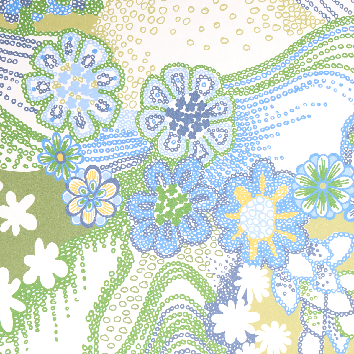 DAISY CHAIN | GREEN AND BLUE