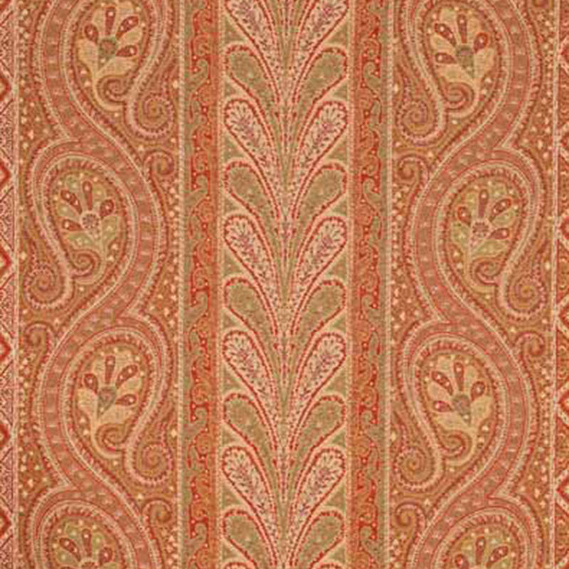 CHATELAINE PAISLEY | RED/MOSS