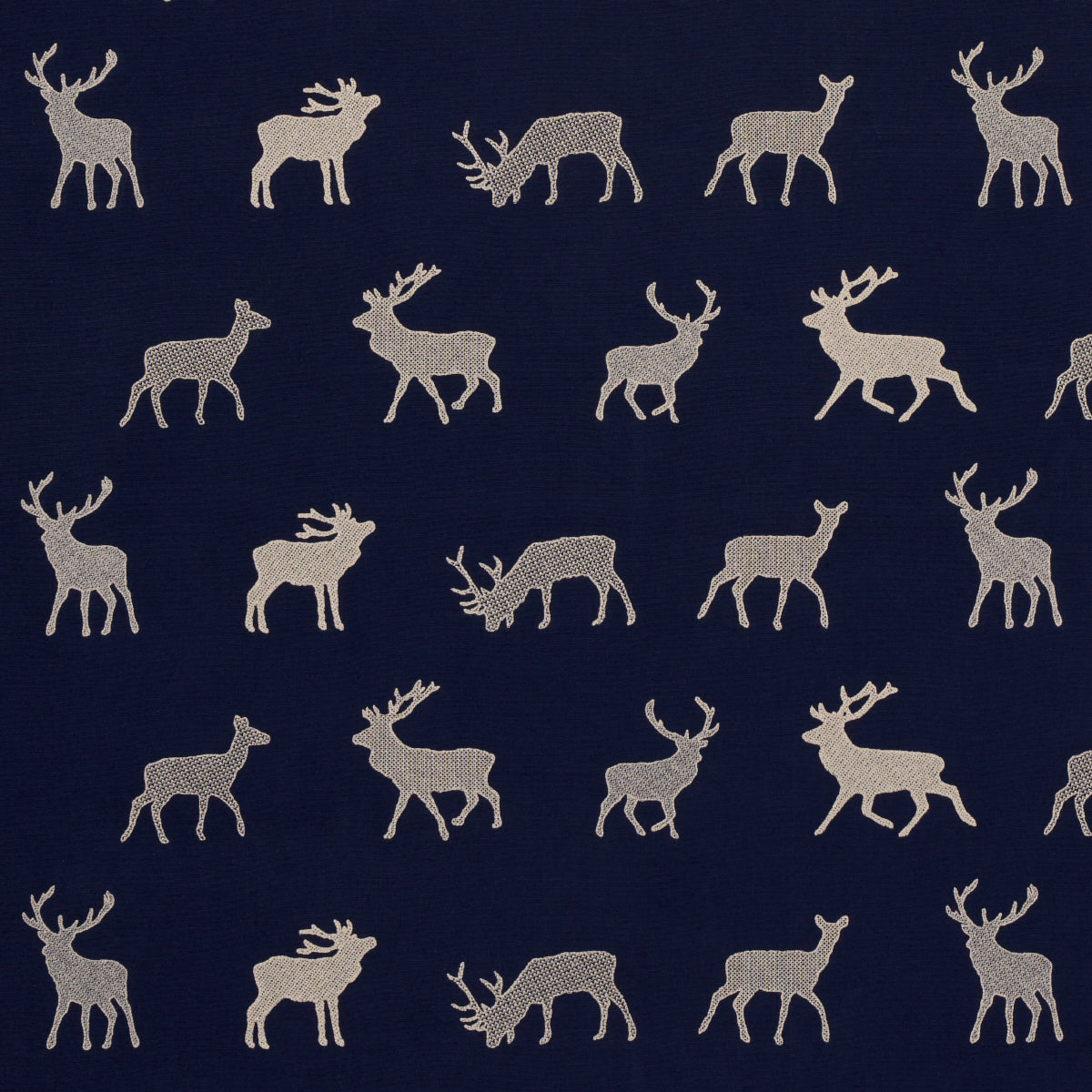 CARIBOU EMBROIDERY | NAVY
