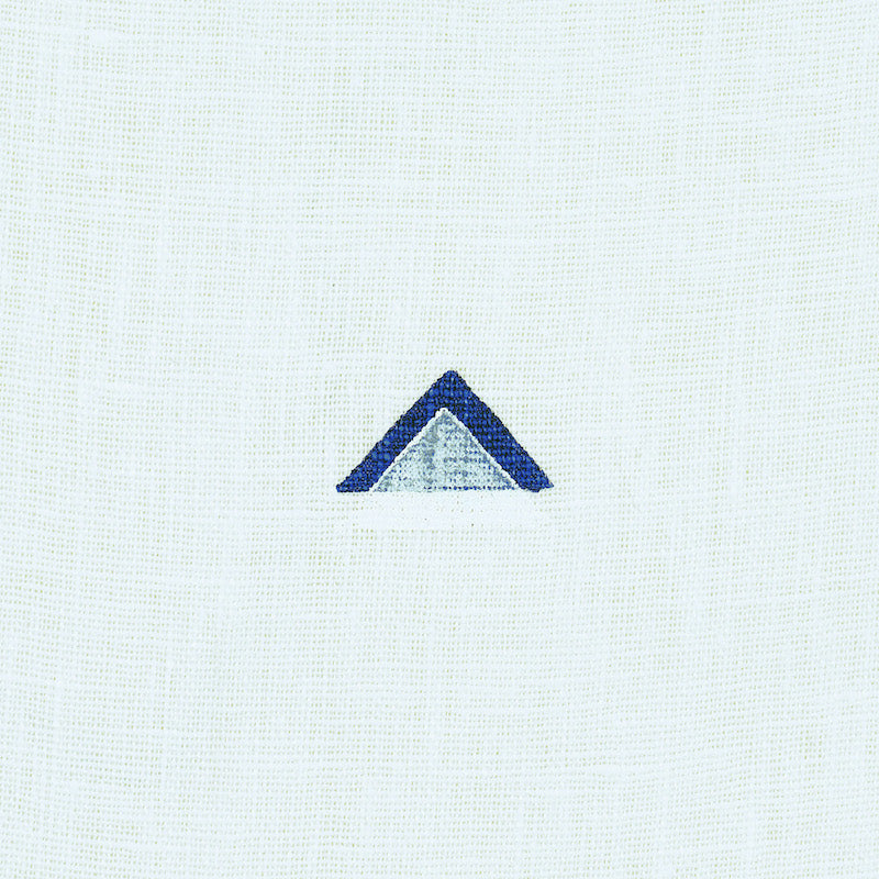 OVERLAPPING TRIANGLES | NAVY & WHITE