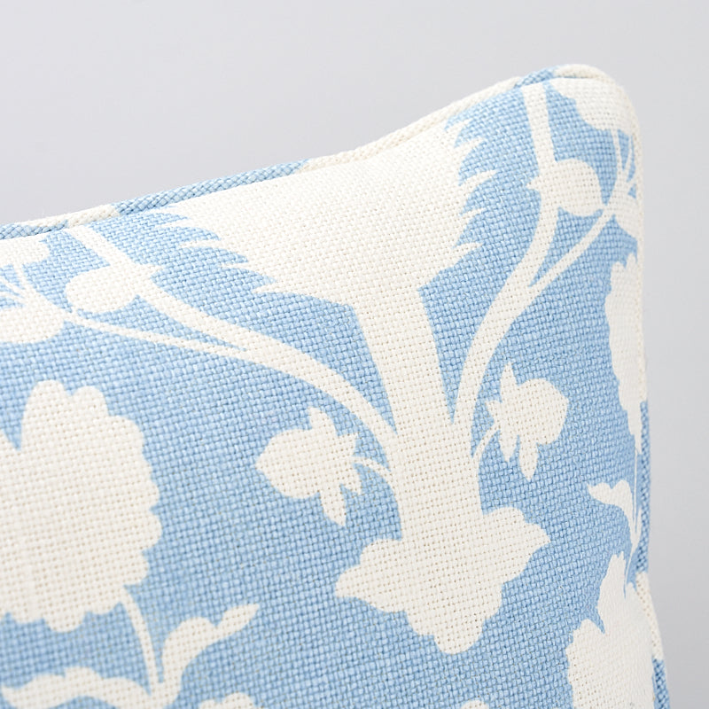 Chenonceau Pillow | Sky & White
