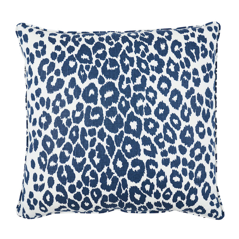 Iconic Leopard Pillow | Ink