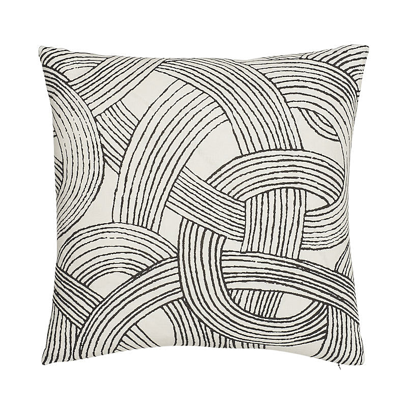 Freeform Pillow | Black & White