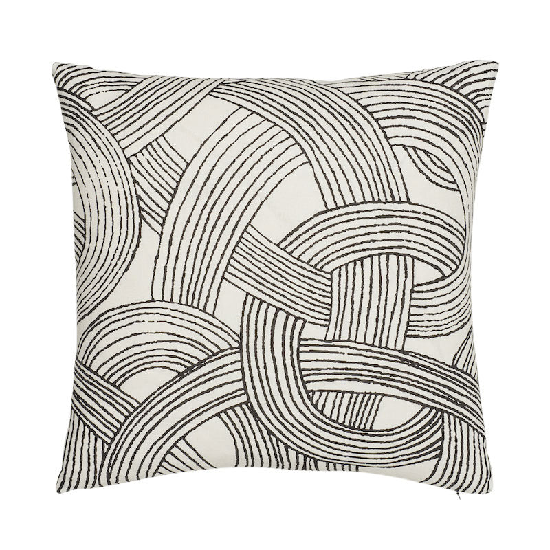 Freeform Pillow | Black & White