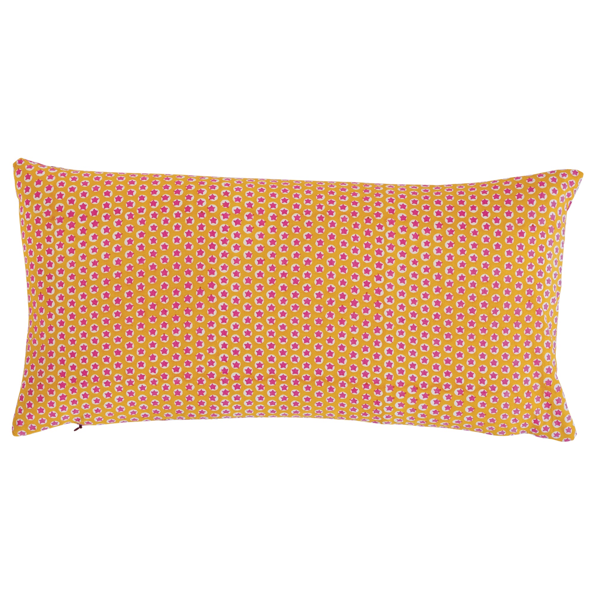 Buti & Tuk Tuk Pillow | Pink & Yellow