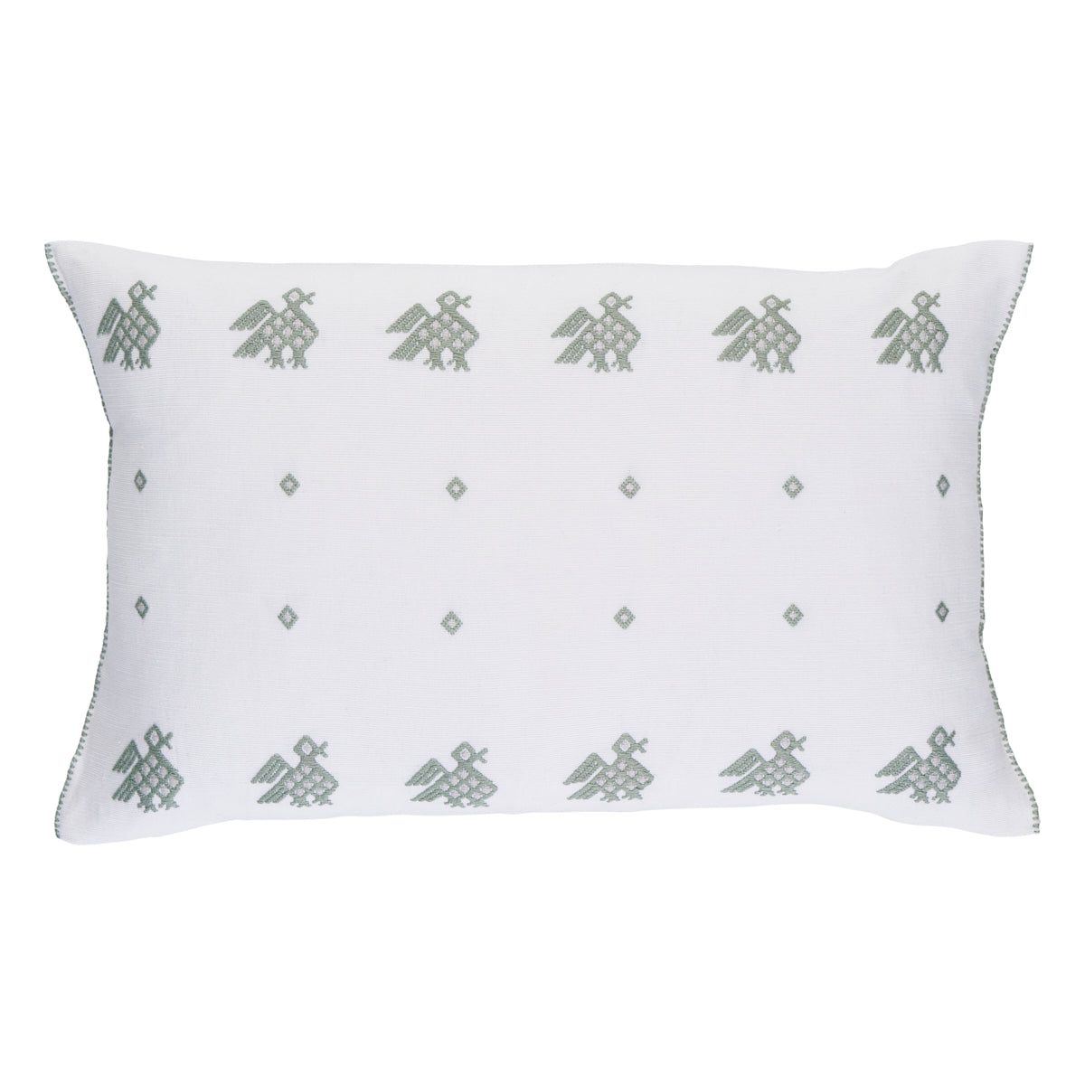 Tzotzil Lumbar Pillow | Olive