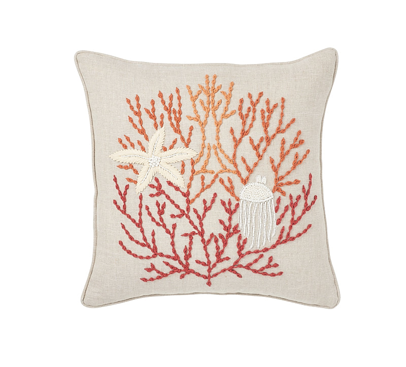 Starfish Pillow | Coral