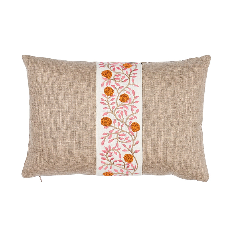 Ashoka Pillow | Orange & Pink