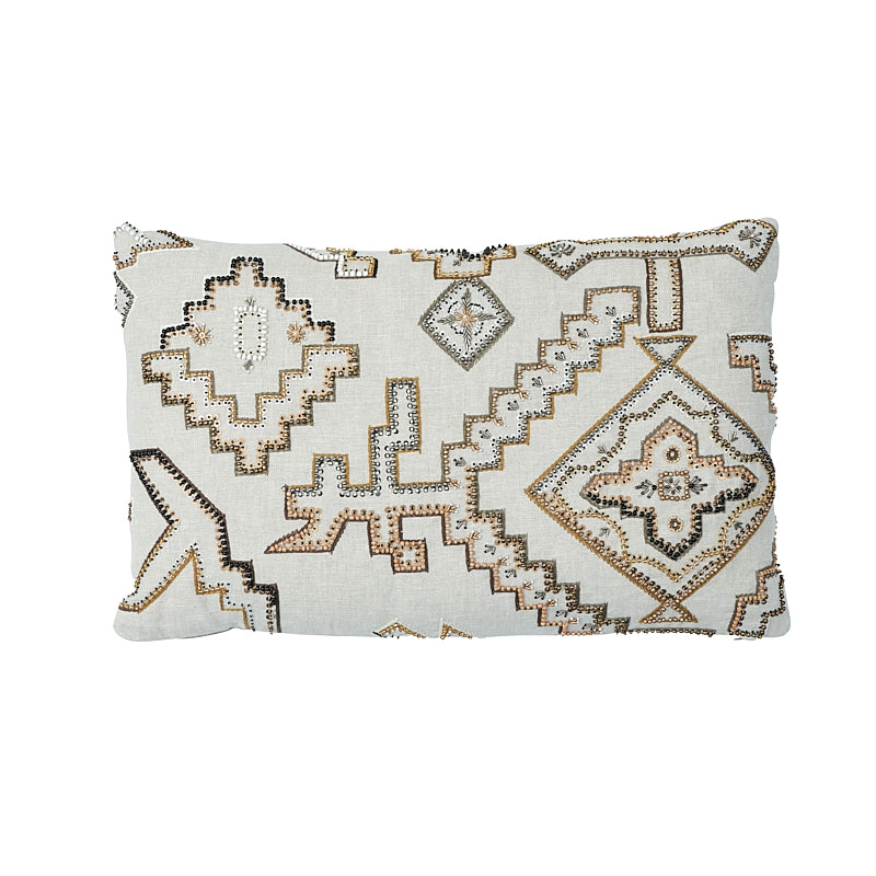 Ezma Embroidery Pillow | Neutral