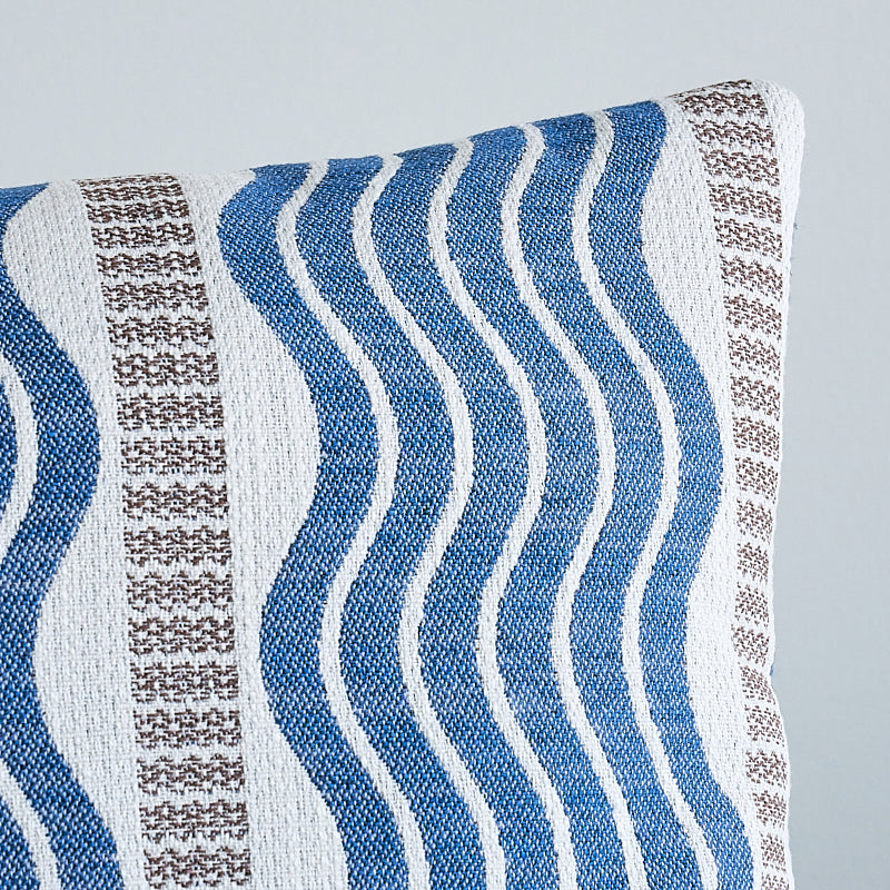 Sina Stripe Pillow | Blue