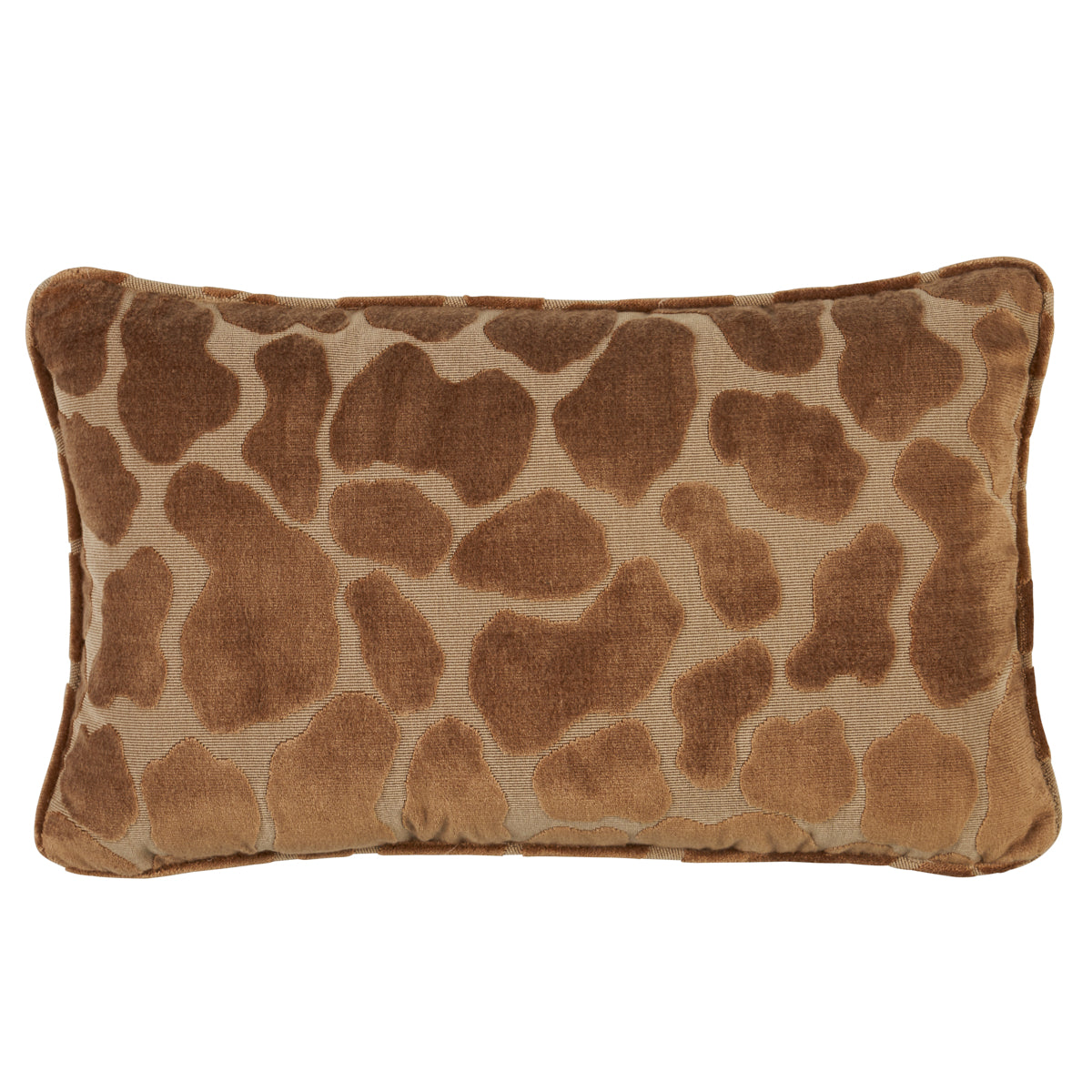 Giraffe Velvet Pillow | Safari