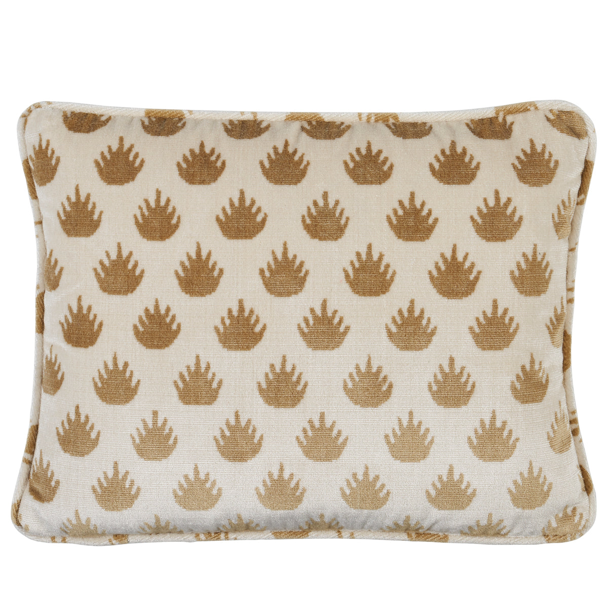 Coronation Velvet Pillow | Camel