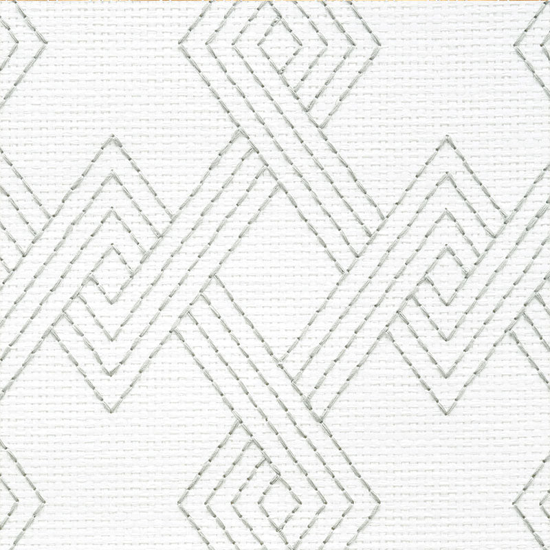 HIX EMBROIDERED PAPERWEAVE | GREY