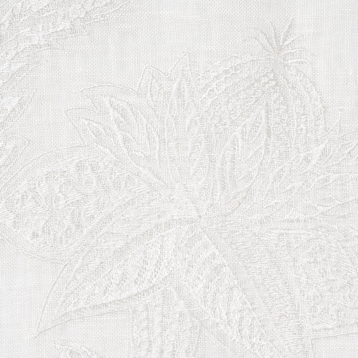 Gabriella Embroidered Sheer | IVORY