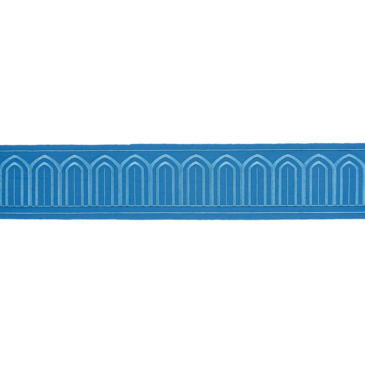 ARCHES EMBROIDERED TAPE WIDE | TEAL