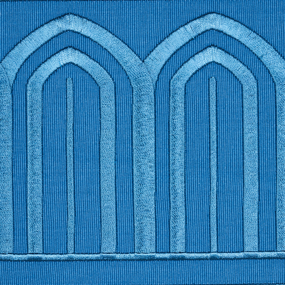 ARCHES EMBROIDERED TAPE WIDE | TEAL