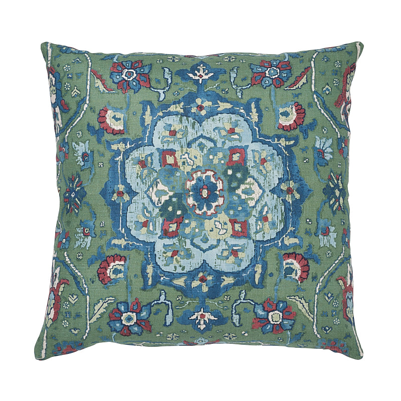Jahanara Carpet Pillow | Jade