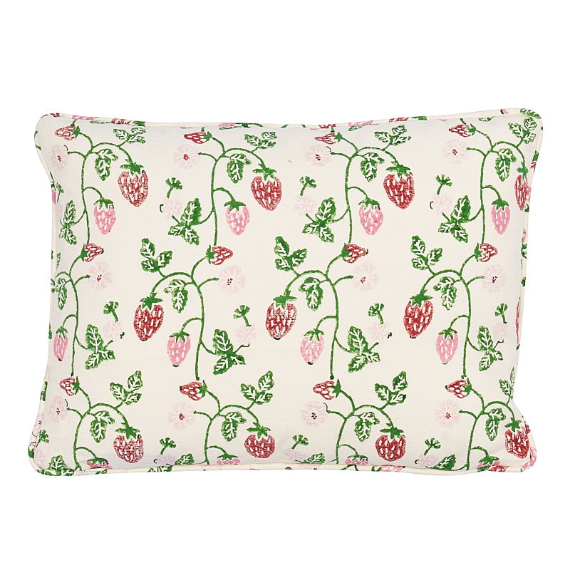 Strawberry Pillow | Grass