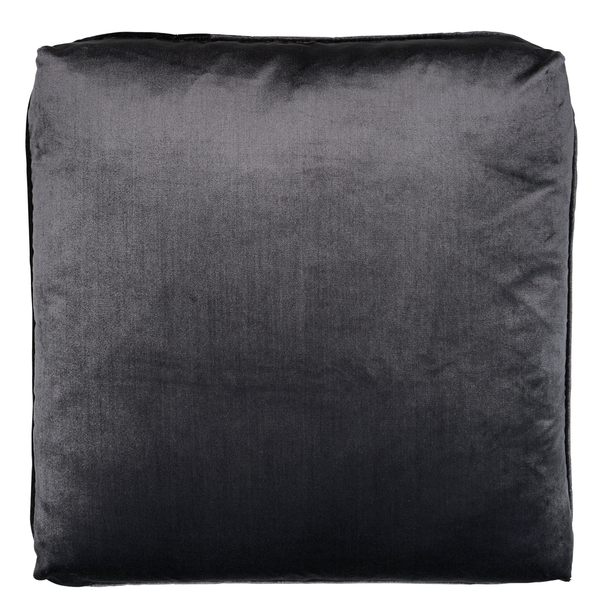 Venetian Silk Velvet Pillow | Graphite